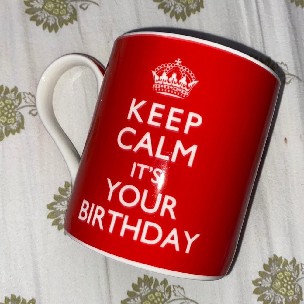 Kent pottery keep calm mug